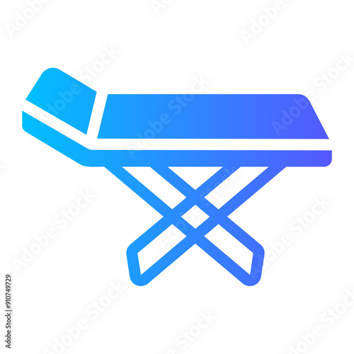 foldable drying rack Gradient icon