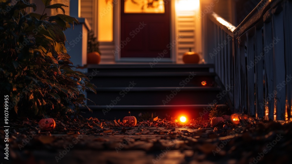 real image for front porch Halloween decoration after dark real image for front porch Halloween decoration after dark