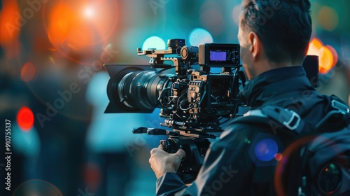 Filmmaker Engrossed in Capturing Cinematic Moments: Dedicated to Crafting Visual Stories and Evoking Emotions