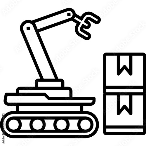 Warehouse Automation Icon