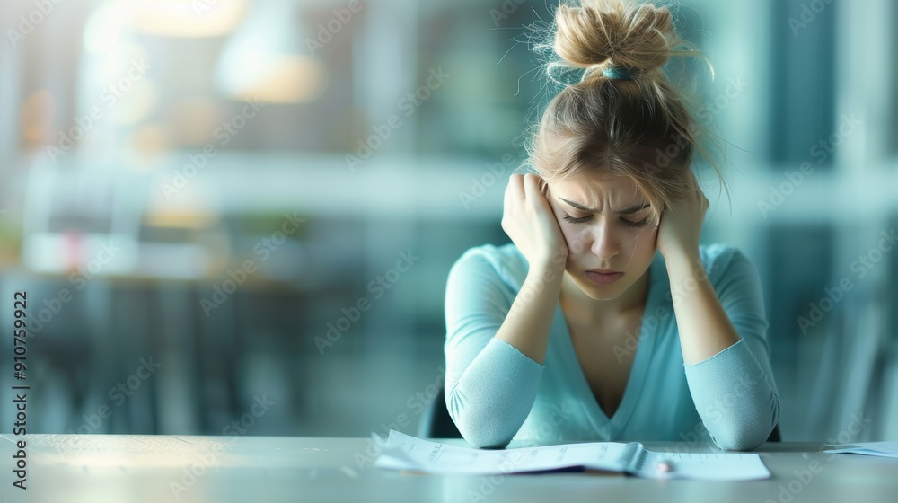A student sitting at a desk, concentrating on an exam paper, showcasing the pressure and focus required for assessment. A student sitting at a desk, concentrating on an exam paper, showcasing the pressure and focus required for assessment.
