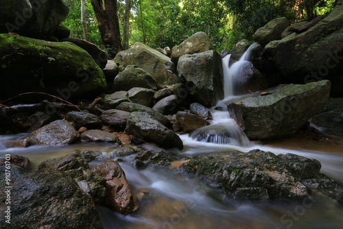Chan Ta The Waterfall is a beautiful waterfall in Chonburi Province, Thailand.