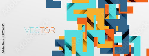 Color bend lines with shadow texture effect. Vector Illustration For Wallpaper, Banner, Background, Card, Book Illustration, landing page