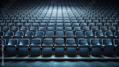 Tribune seats in a dark background , tribune, seats, audience, stadium, event, sports, auditorium, seating, rows, dark