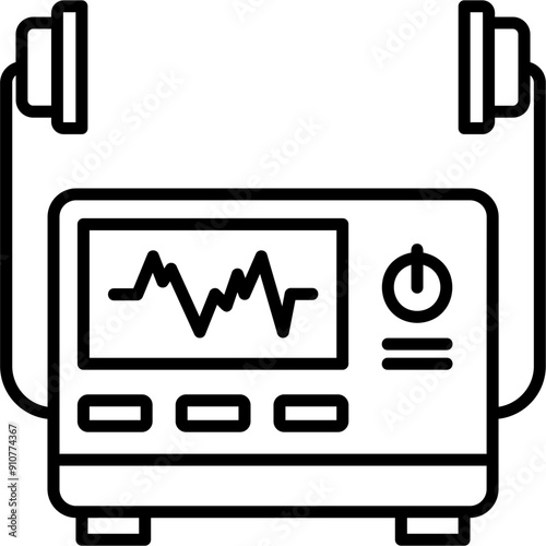 Defibrillator Icon