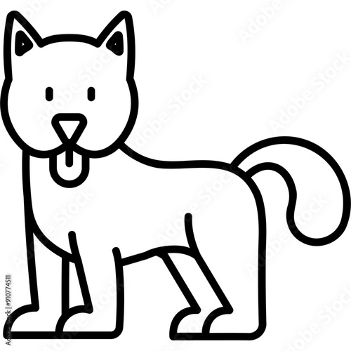Rescue Dog Icon