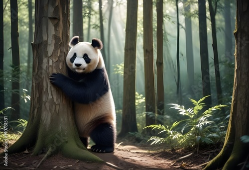 giant panda bear