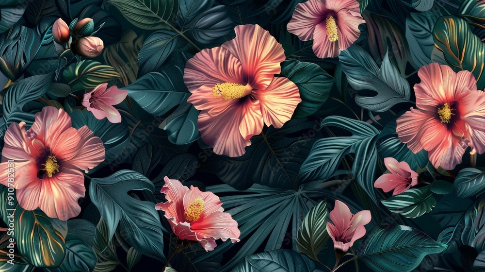 Reflect on the harmony of floral vectors that balance natural beauty with artistic expression Reflect on the harmony of floral vectors that balance natural beauty with artistic expression