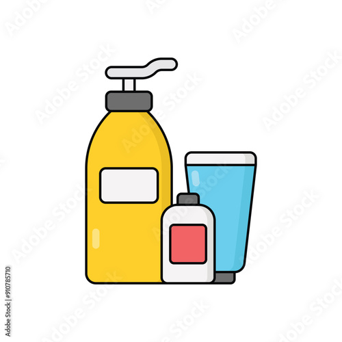 Toiletries vector icon