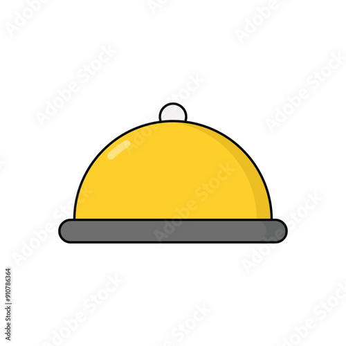 Food Tray vector icon