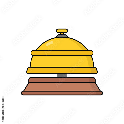 Reception Bell vector icon
