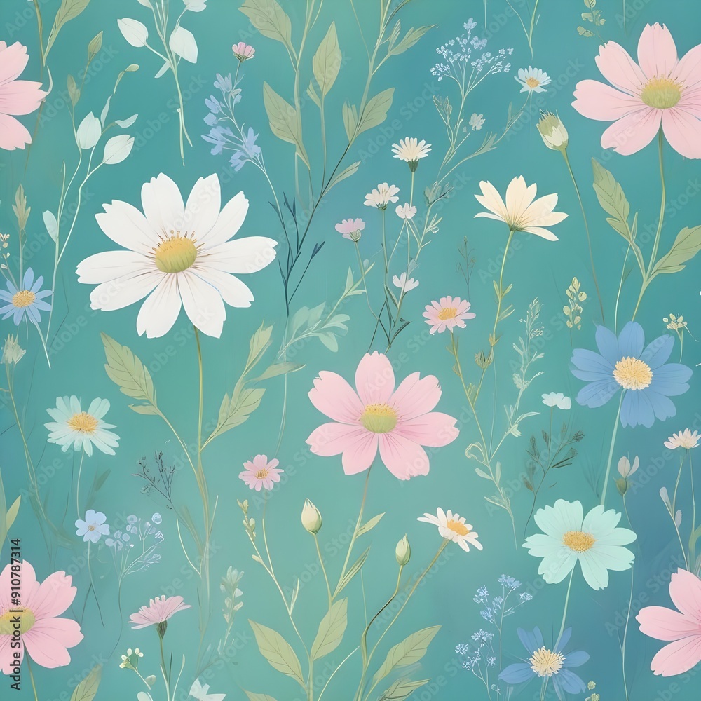 Graceful Petal Waltz Floral Fabric Reverie Graceful Petal Waltz Floral Fabric Reverie