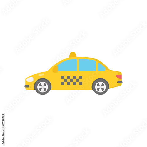 Taxi vector icon