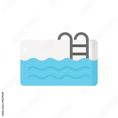 Swimming Pool vector icon