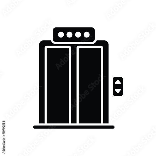 Elevator vector icon