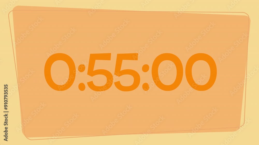 60 second countdown timer. Cartoon style countdown timer. 1 Minute cartoon countdown. Digital countdown. 4K motion count down timer. 60 second countdown timer. Cartoon style countdown timer. 1 Minute cartoon countdown. Digital countdown. 4K motion count down timer.
