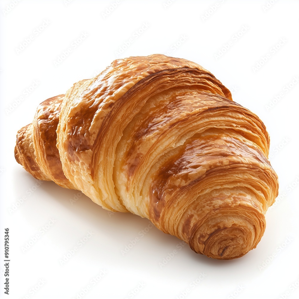 croissant isolated on white background croissant isolated on white background