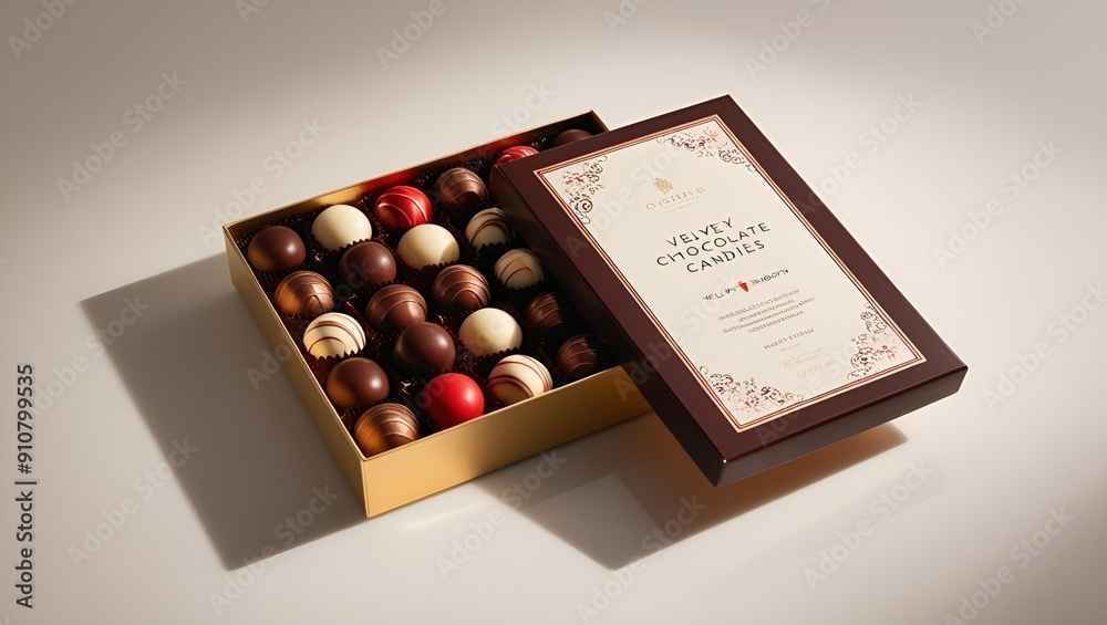 Different chocolates in a box or boxed gift classical symmetry emotive composition. Box of Various Chocolates. chocolate gift box. chocolate box Different chocolates in a box or boxed gift classical symmetry emotive composition. Box of Various Chocolates. chocolate gift box. chocolate box