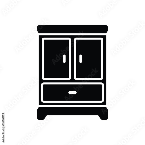 Cupboard  vector icon