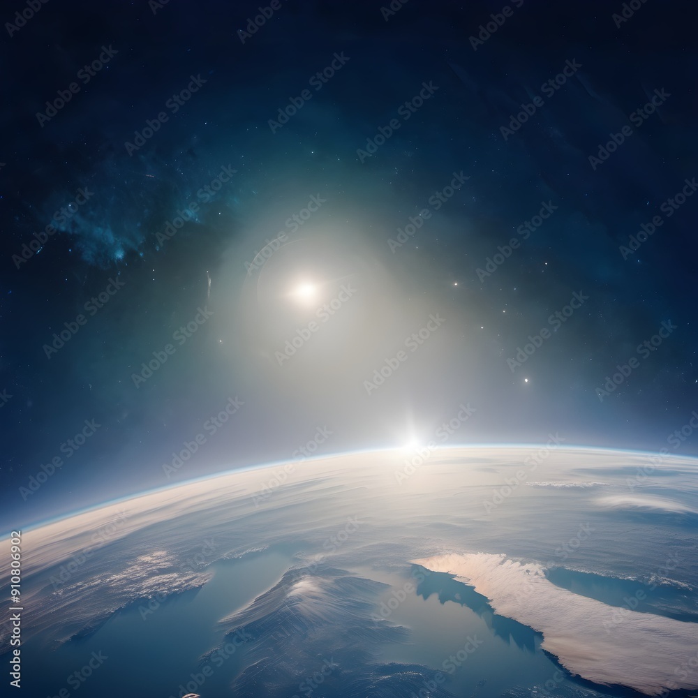 A view of the Earth from space A view of the Earth from space