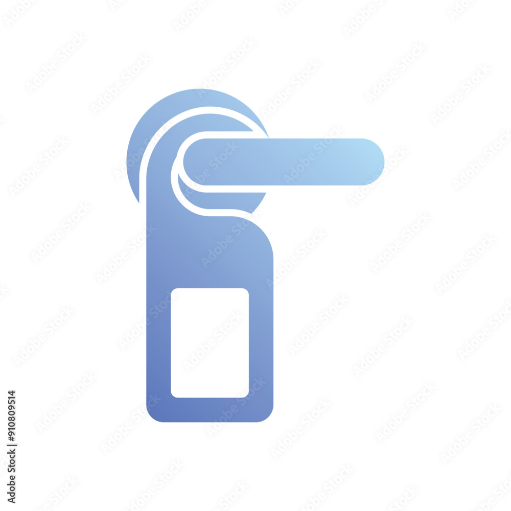 Door Hanger vector icon Door Hanger vector icon