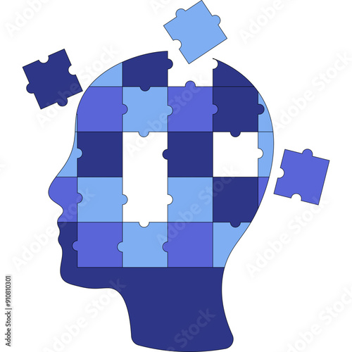 Alzeimer Desease Brain Puzzle