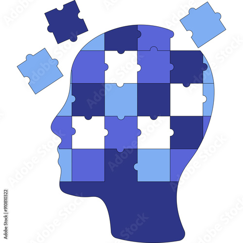 Alzeimer Desease Brain Puzzle