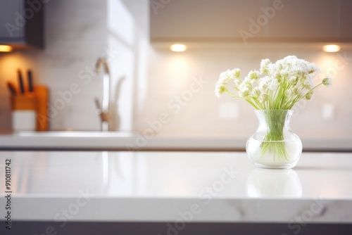 Kitchen flower plant vase.