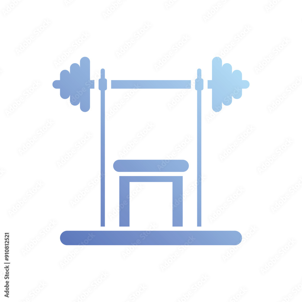 Gym vector icon Gym vector icon