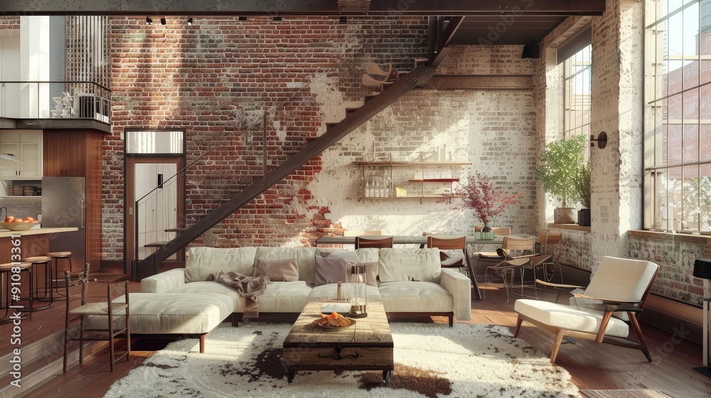 The aesthetic appeal of exposed brick walls has made them a popular design feature in modern interiors. The aesthetic appeal of exposed brick walls has made them a popular design feature in modern interiors.