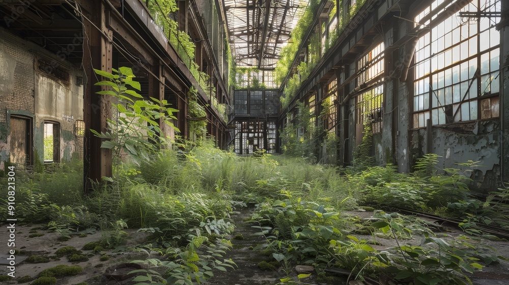 The desolate interiors of abandoned factories speak of a time when industry reigned supreme. The desolate interiors of abandoned factories speak of a time when industry reigned supreme.