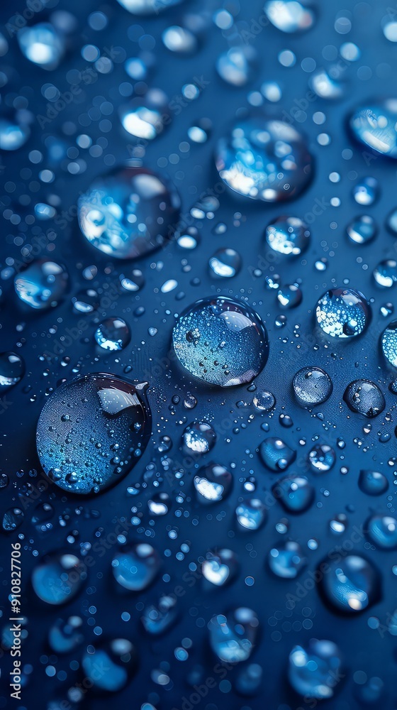 Background of water drops on glass Background of water drops on glass