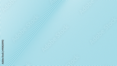 Sky Blue abstract background with curve line for backdrop or presentation