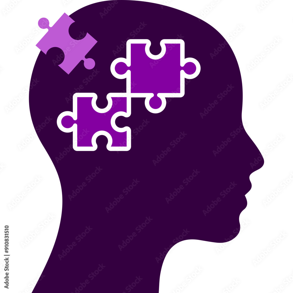 Alzeimer Desease Brain Puzzle