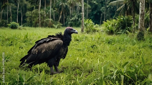 vulture in the wild photo