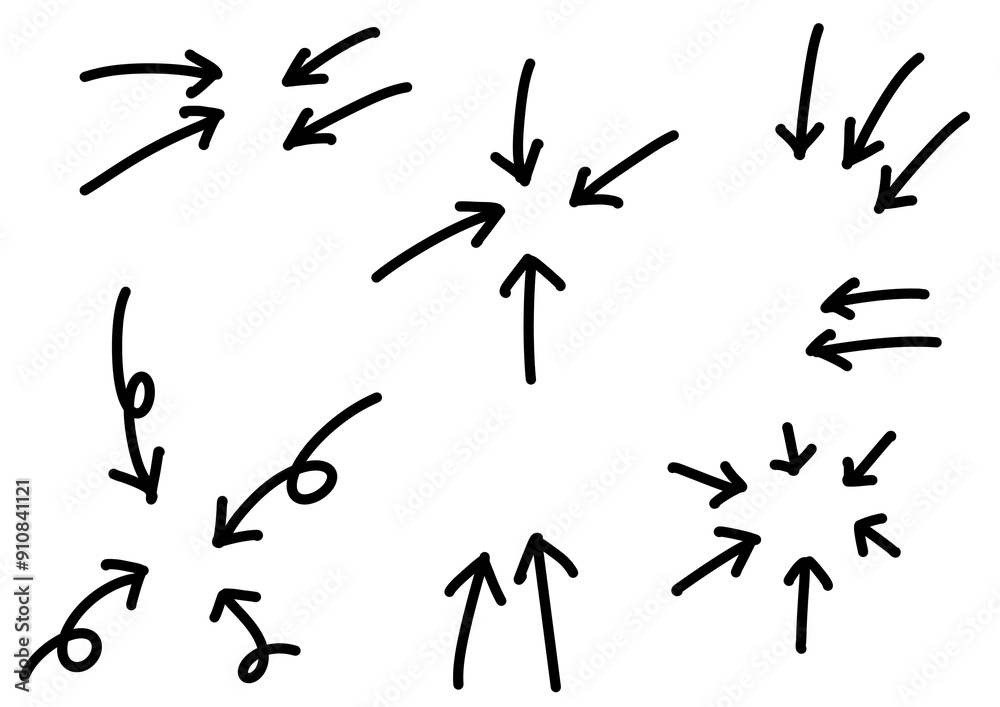 集まったり離れたり くるくる 回転 矢印セット 集まったり離れたり くるくる 回転 矢印セット