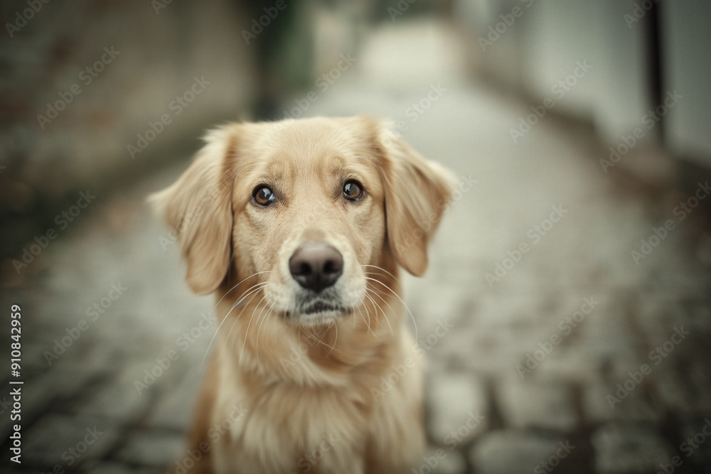 Obraz premium Puppy begging