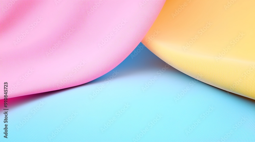 Soft pastel colors blend seamlessly, creating a soothing background of pink, yellow, and blue hues, ideal for design projects. Soft pastel colors blend seamlessly, creating a soothing background of pink, yellow, and blue hues, ideal for design projects.