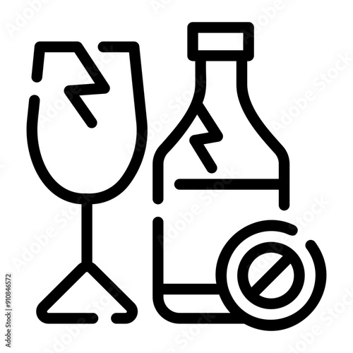 glass bottle