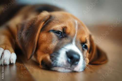 St bernard puppy