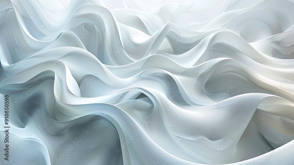 Abstract Background with Serene Smooth Lines Abstract Background with Serene Smooth Lines