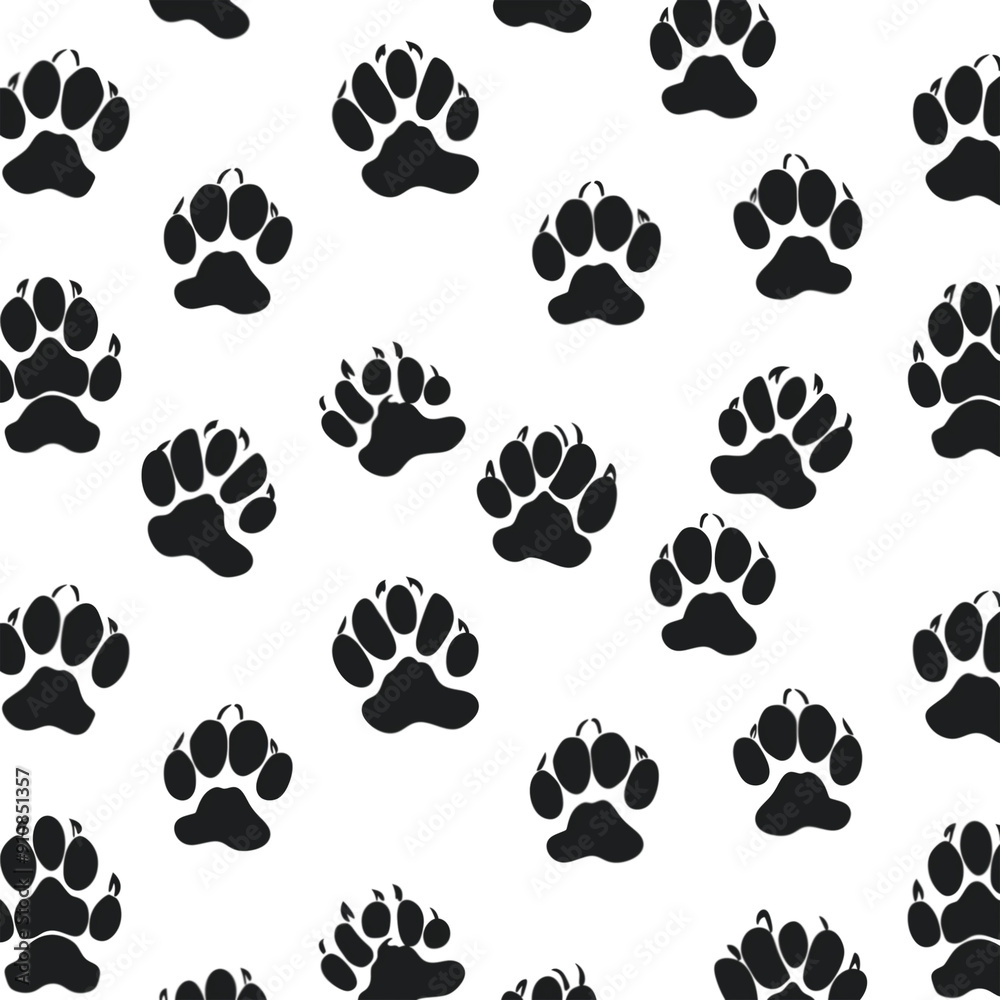 Dog paws isolated on transparent background Dog paws isolated on transparent background