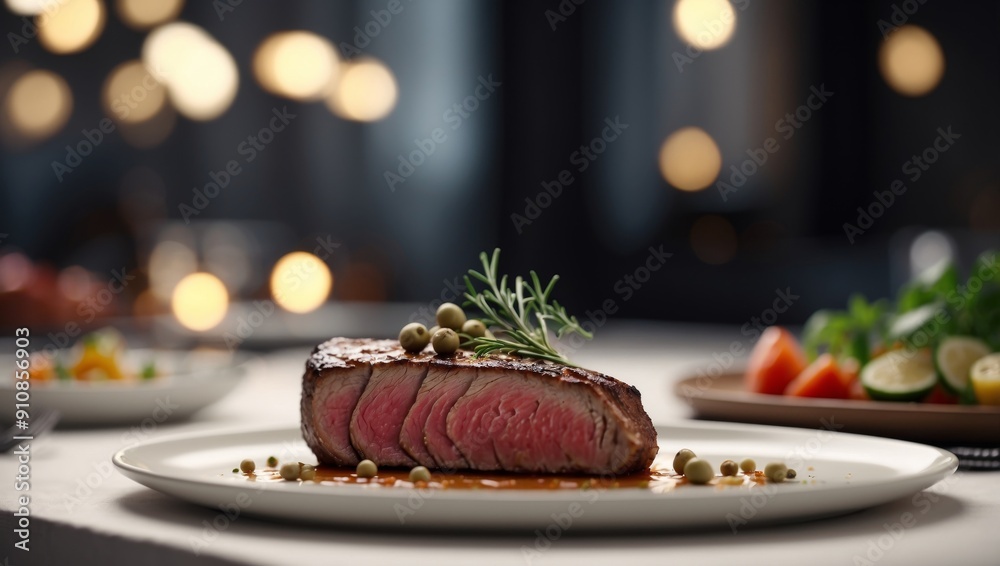 Scandinavian Design Steak Slices A Minimalist Dish for the Discerning Palate. Scandinavian Design Steak Slices A Minimalist Dish for the Discerning Palate.