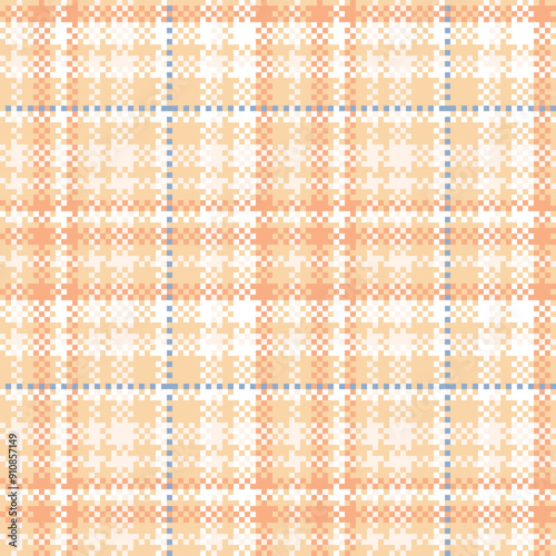 Scottish Tartan Plaid Seamless Pattern, Gingham Patterns. Traditional Scottish Woven Fabric. Lumberjack Shirt Flannel Textile. Pattern Tile Swatch Included.
