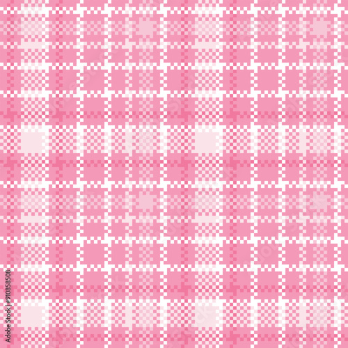 Tartan Pattern Seamless. Pastel Scottish Tartan Pattern Traditional Pastel Scottish Woven Fabric. Lumberjack Shirt Flannel Textile. Pattern Tile Swatch Included.