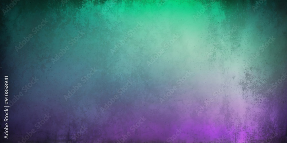 Obraz premium green to purple color gradient grungy metallic backgro background