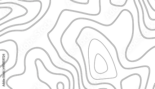 abstract pattern with lines. background of the topographic map. elevation contouring outline cartography texture. geographic abstract grid. futuristic wireframe landscape background.