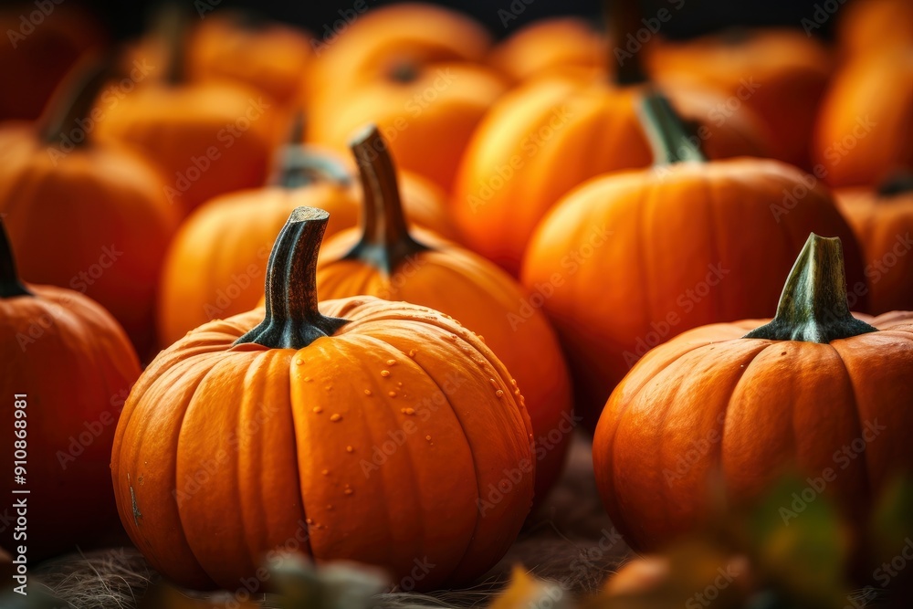 pumpkin background, photography with generative ai pumpkin background, photography with generative ai