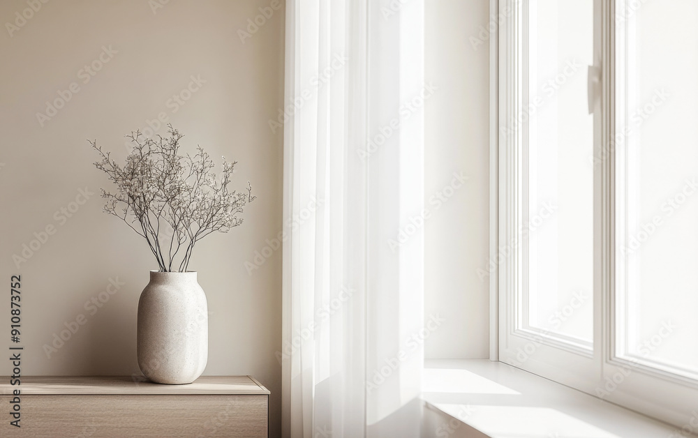 Elegant apartment interiors in earthy, neutral tones minimal decor and natural lighting. Real Estate luxury interior design composition with ample copyspace. Elegant apartment interiors in earthy, neutral tones minimal decor and natural lighting. Real Estate luxury interior design composition with ample copyspace.