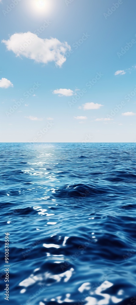 Obraz premium blue sky and sea